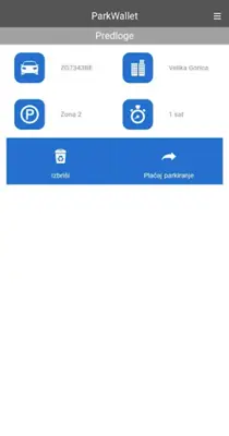 ParkWallet android App screenshot 2